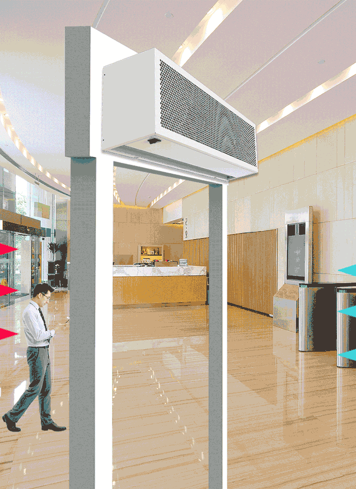 門磁感應(yīng)風幕機S7