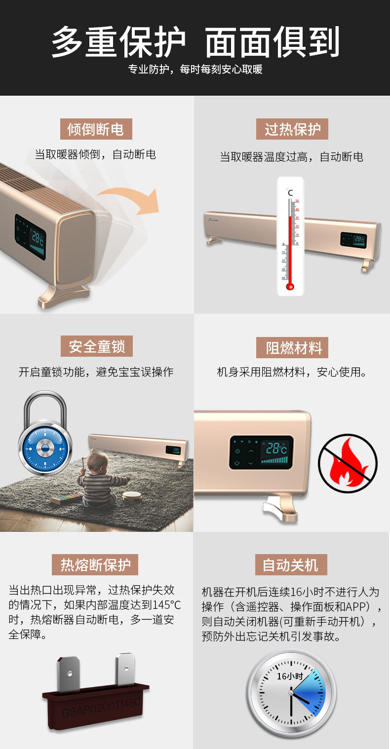 多重保護(hù)，頁面俱到